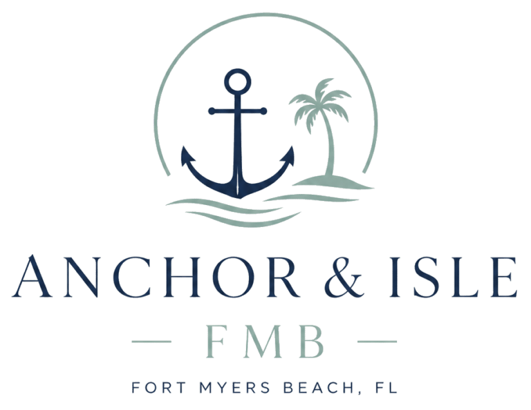 Anchor & Isle FMB vacation rentals logo — Fort Myers Beach, Florida